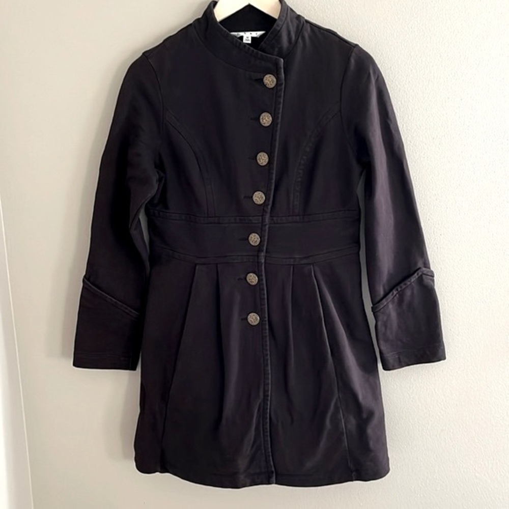 CAbi‎ Grab & Go Military Jacket Off Black Size M